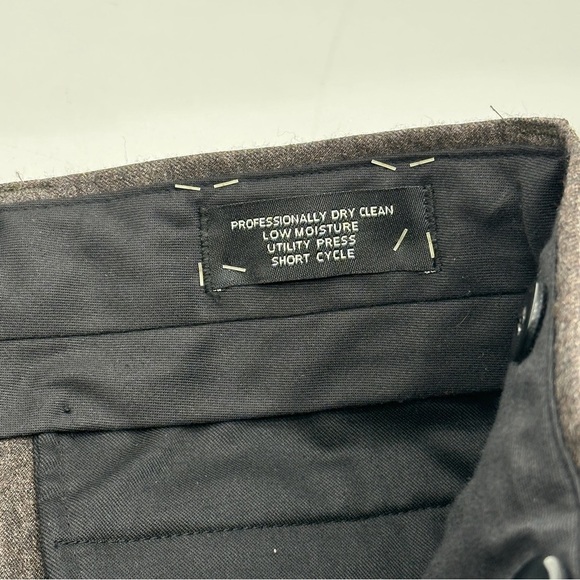 JoS A Bank Executive Collection Wool Cashmere Windsor Mens Gray Pants 34x30 NWT - Picture 9 of 15